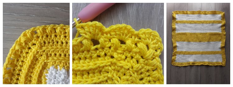 Blog-Inhaltsbild für 'Babydecke Variante 2, kostenlose Häkelanleitung'